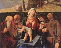 Lotto, Lorenzo - Madonna and Child with Saints